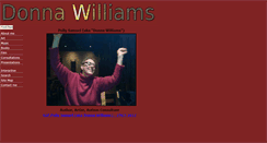 Desktop Screenshot of donnawilliams.net